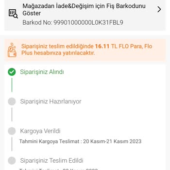 FLO Ayakkabı FLO Kargo Gecikmesi