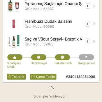 Yves Rocher İade Etme Problemi