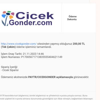 Çiçek Gönder Çiçek Siparişi Faciası!