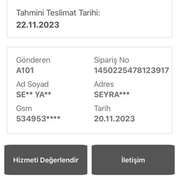 Bir Günde Kargo Kargomun Teslim Edilmemesi Ve Müşteri Temsilcisi Kabalığı