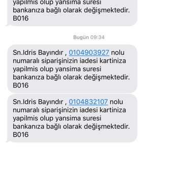 Watsons Kargoya Hazırlanamayan Ürünler