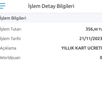 Yapı Kredi Yıllık Aidat Ücreti