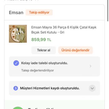 hepsiJET Hepsiburada Pişmanlıktır Asla Süreç Takipleri Yok Mağdur Olursunuz