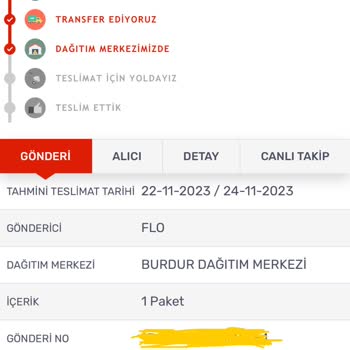Kargom Sende 10 Gündür Siparişi Getiremedi