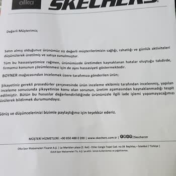 Skechers Hatalı Ürünü İade Almamak İçin Müşteriyle Dalga Geçiyor