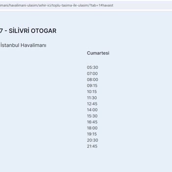 İGA İstanbul Havalimanı Havaist Yanlış Bilgilendirme Sorunu