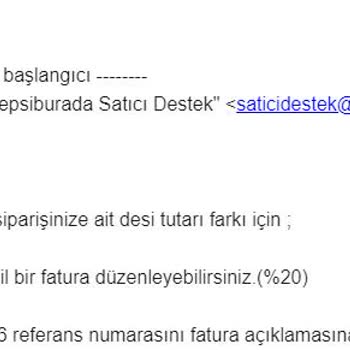 Hepsiburada Haksız Kazanç Sağlamak İstemesi