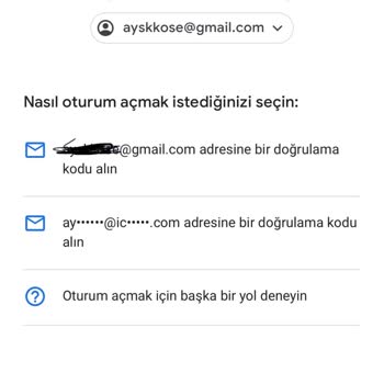 Gmail'ime Giriş Yapamıyorum
