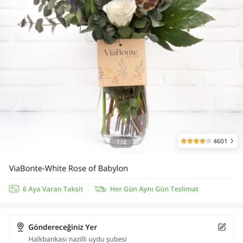 Çiçek Sepeti Eksik Ürün Gönderimi