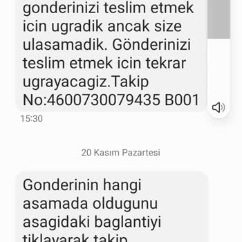 Kuryenet Teslim Edilmeyen Kartlar