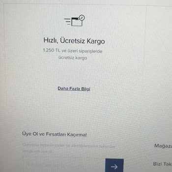 Converse İnternet Sitesi Üzerinden Yapılan Alışverişte Kargo Ücreti Sorunu