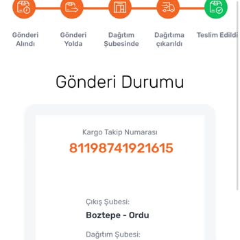 Trendyol Ürünüm Teslim Edildi Deniyor Tarafıma Almadım Sadece Yazı Gönderdiler