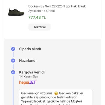 Hepsijet'in Kargoculuk Yapamaması!