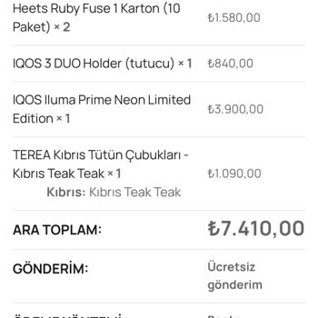Esigarafiyati.com Alışveriş Yaptığım Site Sahte Çıktı Ürünüm Gelmedi