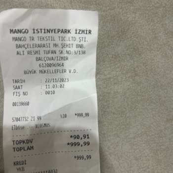 Mango Mağazası Aynı Gün İade Yapmıyor