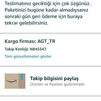 Amazon Kargom Gelmedi, Kimse İlgilenmiyor