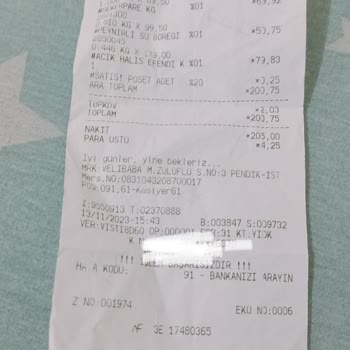Tatbak Gıda Hem Kartımdan Çekildi Ödeme Hem De Nakit Ödedim İadem Yapılmadı