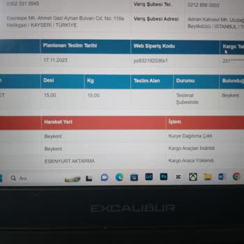 Sürat Kargo Teslim Edilemeyen Gönderi