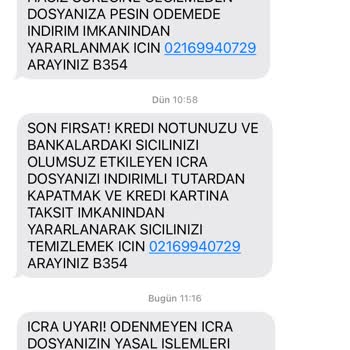 Reel Alacak Sürekli Aramalar Ve Rahatsızlık Veren Firma