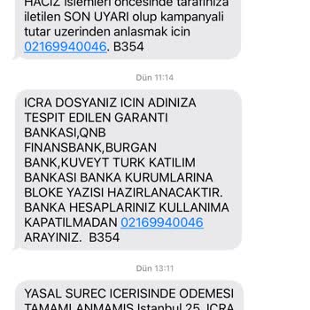 Reel Alacak Sürekli Aramalar Ve Rahatsızlık Veren Firma