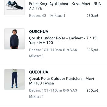 Decathlon Kargoya Verilmeyen Sipariş