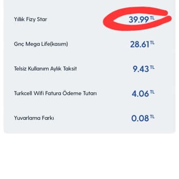 Turkcell Bitmeyen, İade Edilmeyen Fizy Abonelik Ücretleri