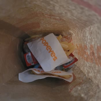 Popeyes Eksik Paket Yapılmış