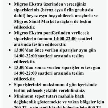 Migros Ekstra Aynı Gün Teslim Yazmasına Rağmen, Teslim Etmiyor