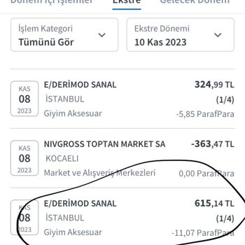 Derimod Eksik İade Yaptı