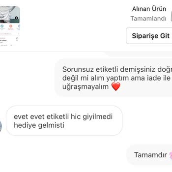 Gardrops Defolu Üründe İade Kabul Edilmedi