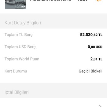 VakıfBank Anlamsız Şekilde Konulan Geçici K. Kartı Blokesi