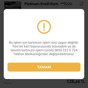 VakıfBank Anlamsız Şekilde Konulan Geçici K. Kartı Blokesi