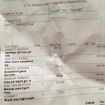 Mavi 500 TL Lik Mavi Markalı Eşofmanın Birkaç Giymeye Çöp Olması