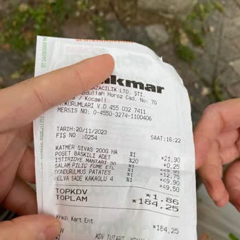 Hakmar Market Mantar İade