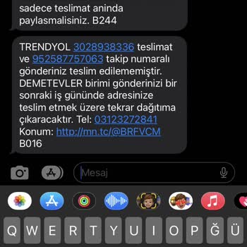 MNG Kargo Ürünümü Teslim Etmedi.