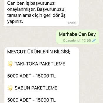 İldem Ambalaj Şadiye K*** Başvuru İptalim Sağlanmadı