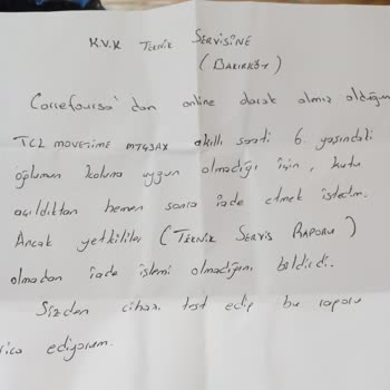 Carrefour SA'DAN Kötü Hizmet