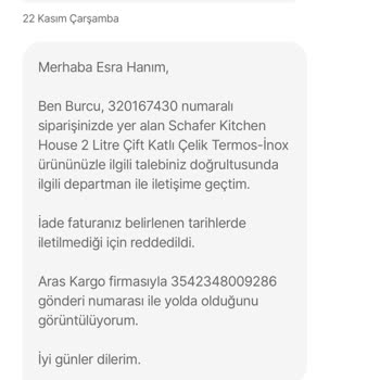 Satıcısının "Hepsiburada'nın" Olduğu Kusurlu Ürünün İadesini Yapmıyor