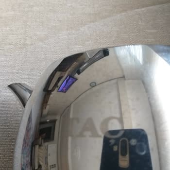 Taç Mutfak Eşyaları Porselen Çaydanlık Demir Kiri