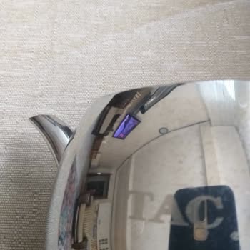 Taç Mutfak Eşyaları Porselen Çaydanlık Demir Kiri