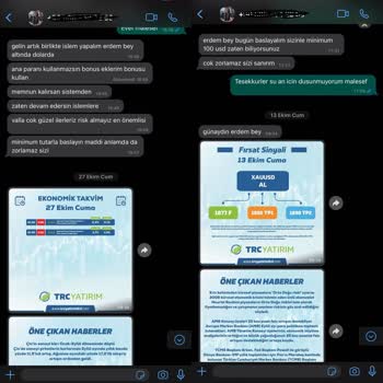 Trc Yatırım Aldatmacası Para Çektirmeme Yalanları