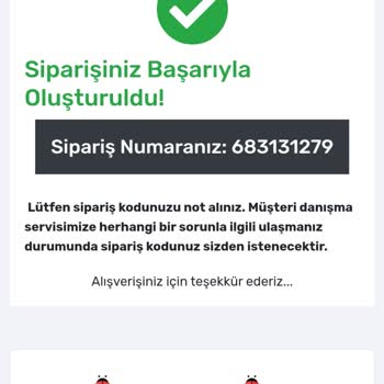 Hanedan Su Arıtma Ürünüm Elime Ulaşmadı