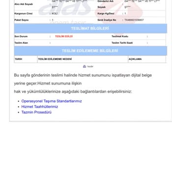 Gaus Firması Tarafından Zarara Uğradım