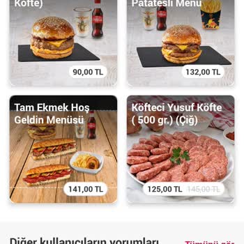 Köfteci Yusuf Müşteri Hizmetleri Şubede Menü Var Dediği Halde Şube Kabul Etmedi