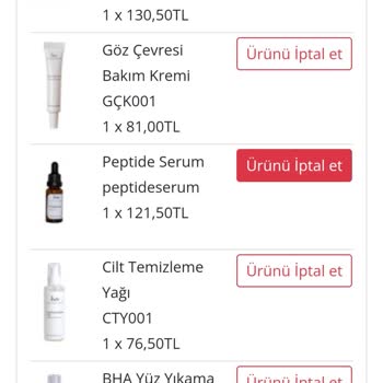 Doa Kozmetik Siparişim Teslim Edilmedi