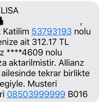 Allianz Yaşam ve Emeklilik Allianz BES İade Tutarı Farklı Birine Yattı