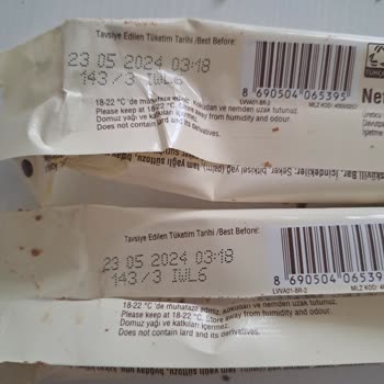 Ülker Son Kullanma Tarihi Geçmemiş Bozuk Ürün