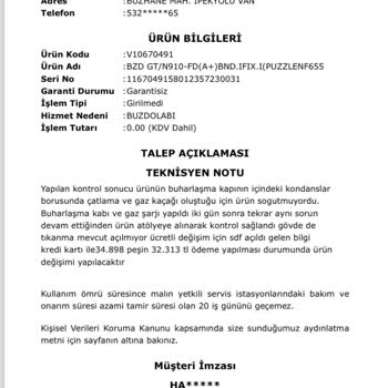 Vestel Yardımcı Olmuyor Mağdurum