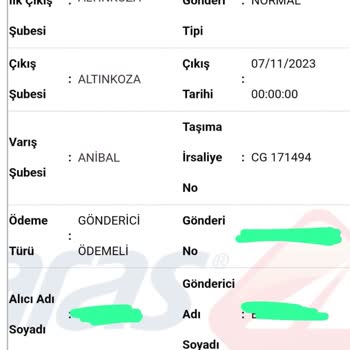 Aras Kargo Adana Altınkoza Ve Adana Transfer Kargoyu Kaybetti