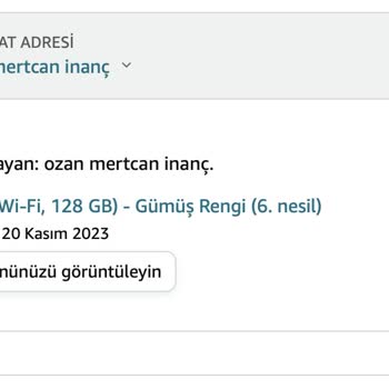 Amazon Fatura Kesememe Sorunu